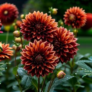 Георгин Маскарад купить по цене от 699р. в интернет-магазине «Посадика» с доставкой почтой в в Павловский Посаде и по всей России – [изображение №1].