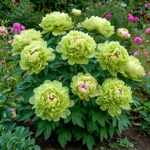 Пион Зеленые Бобы купить по цене от 610р. в интернет-магазине «Посадика» с доставкой почтой в в Павловский Посаде и по всей России – [изображение №1].